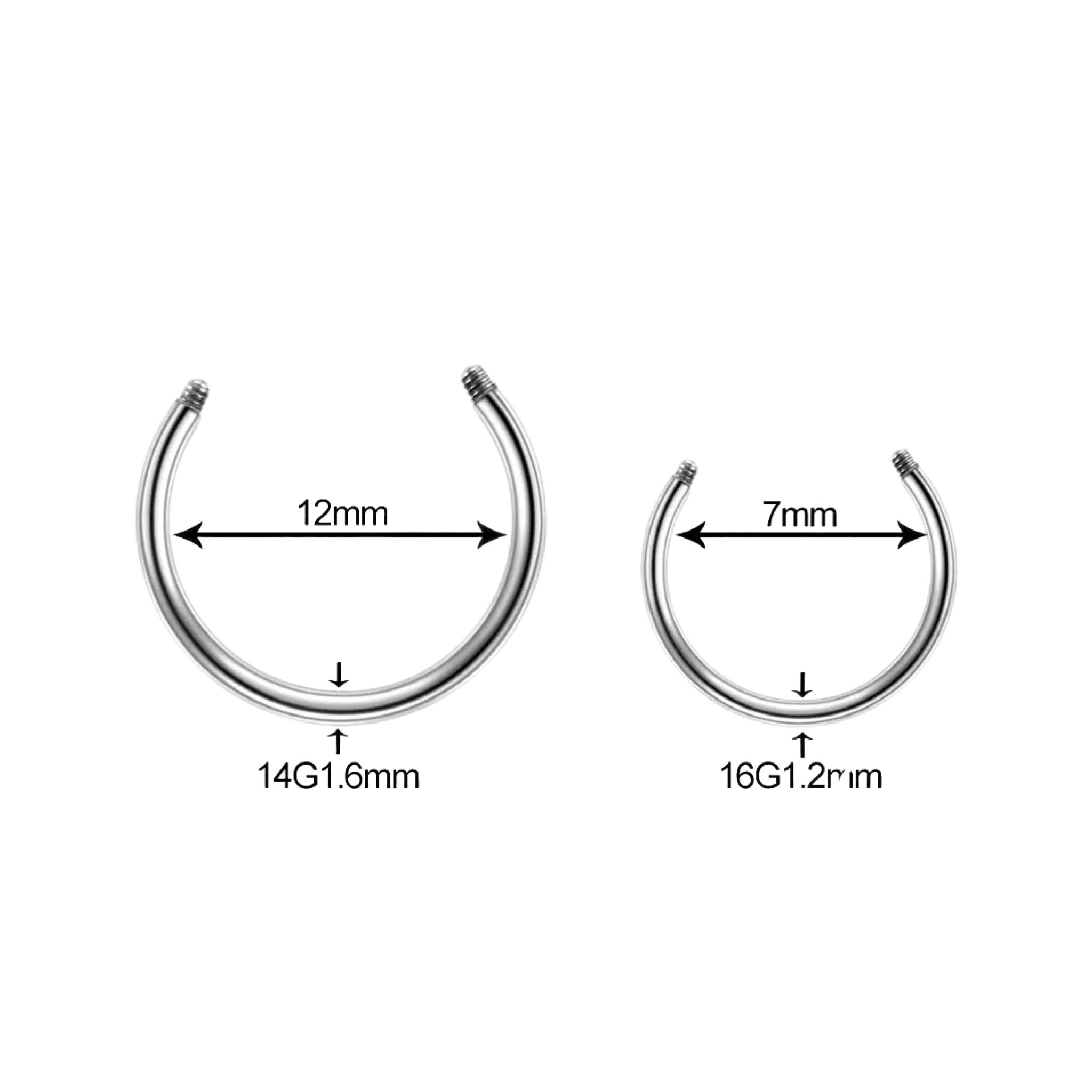 Stainless Steel Horseshoes